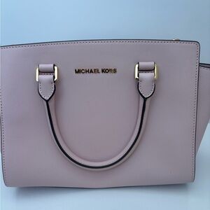 Michael Kors Light Pink Satchel Bag